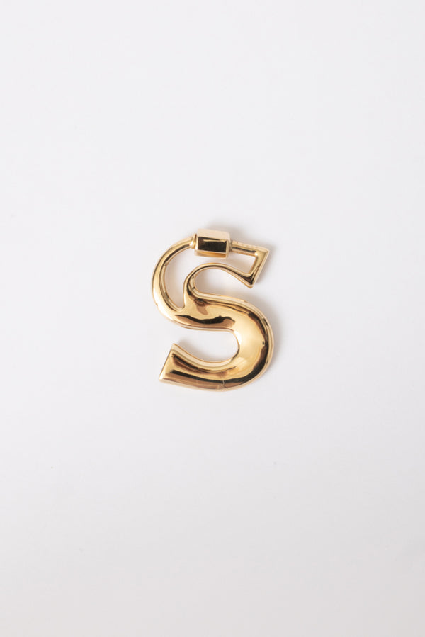 Yellow Gold Small S