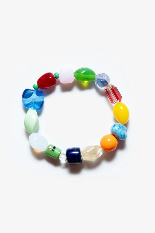 Glass Beads Bracelet Multi