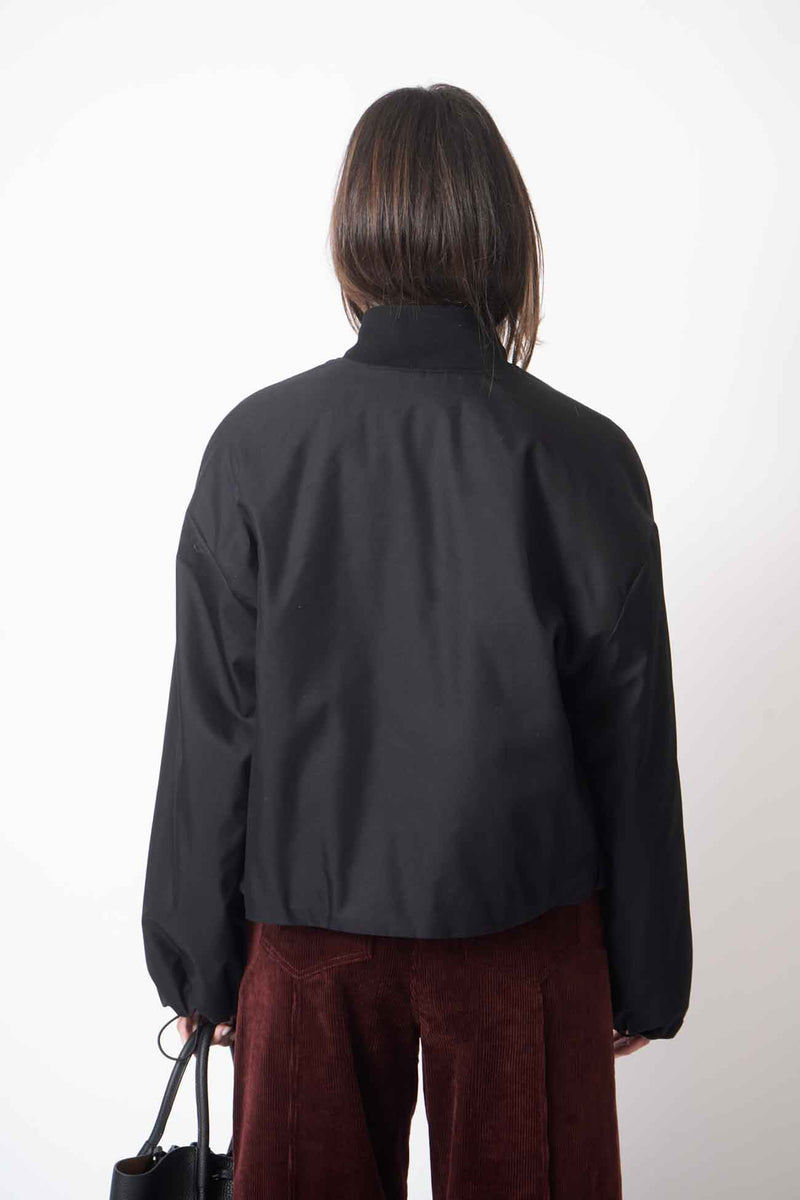 Black Bomber Jacket