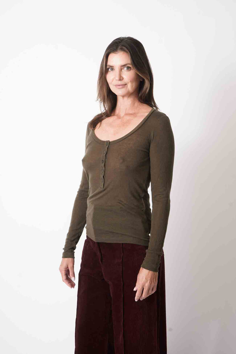 Deep Neck Top