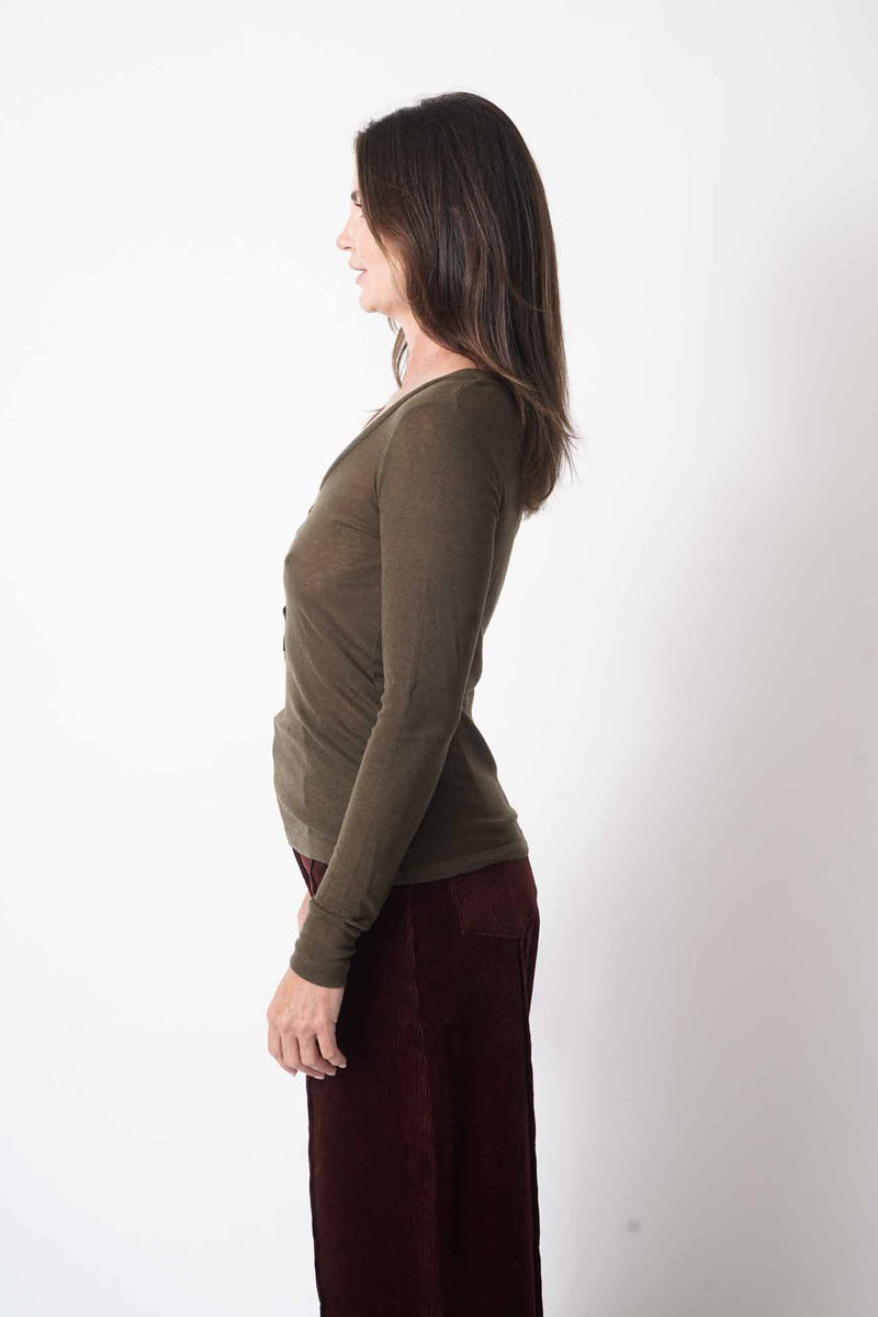 Deep Neck Top