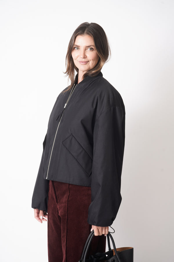 Black Bomber Jacket