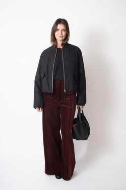 Black Bomber Jacket