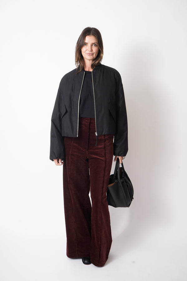 Black Bomber Jacket