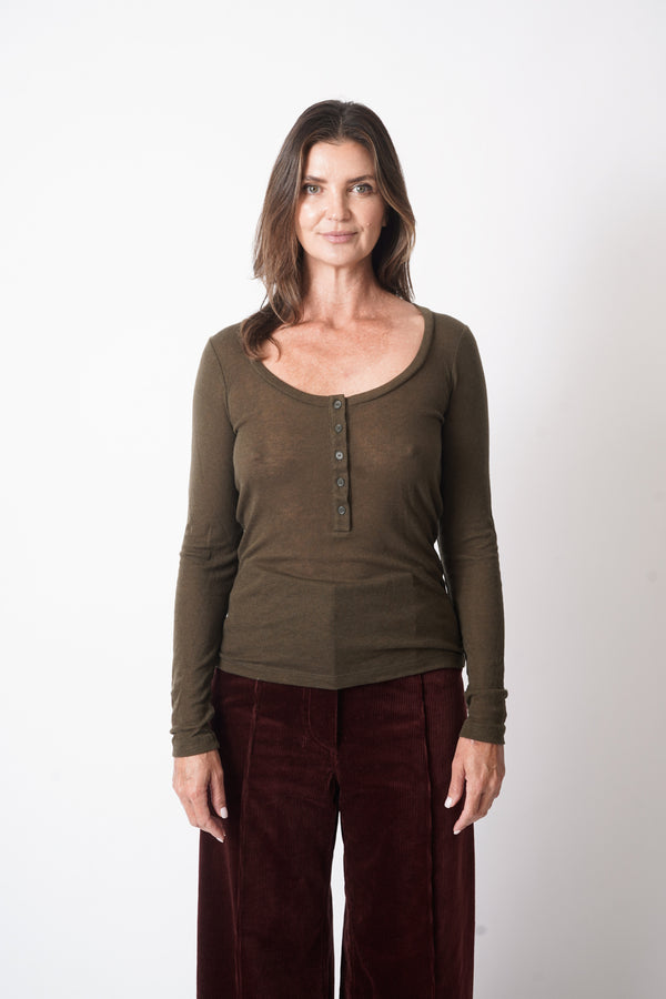 Deep Neck Top