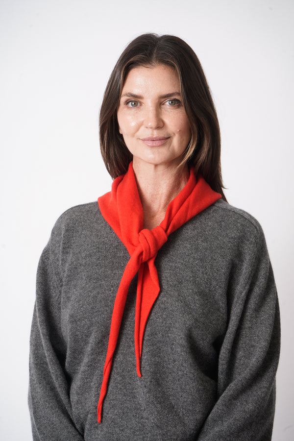 Nessa Bandana Scarlet