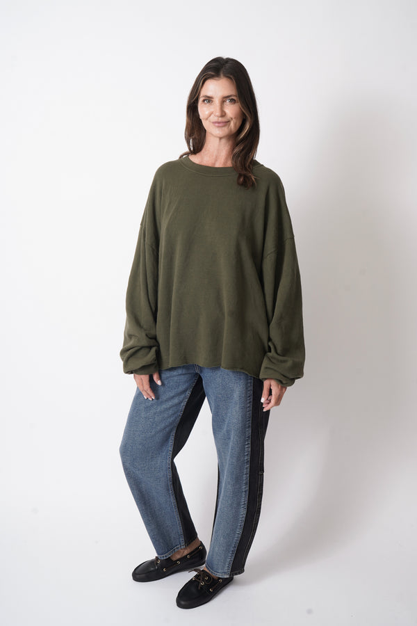 The Boxy Crop Olive