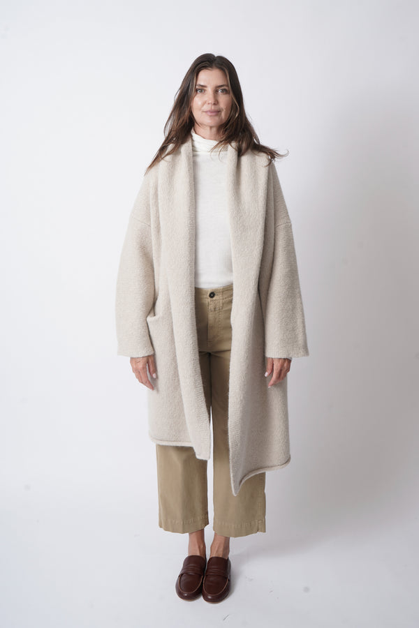 Capote Coat Antique Melange