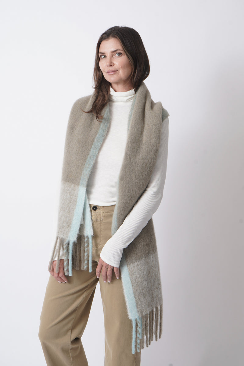 Nordic Blue Scarf