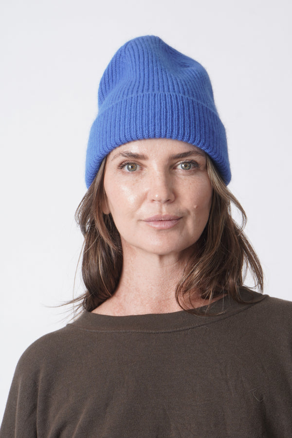 Beanie in Royal Azure