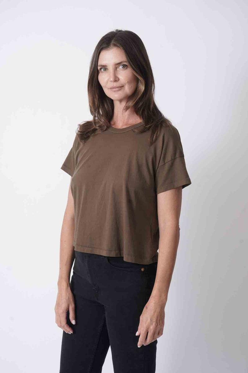 The Boxy Tee Mud