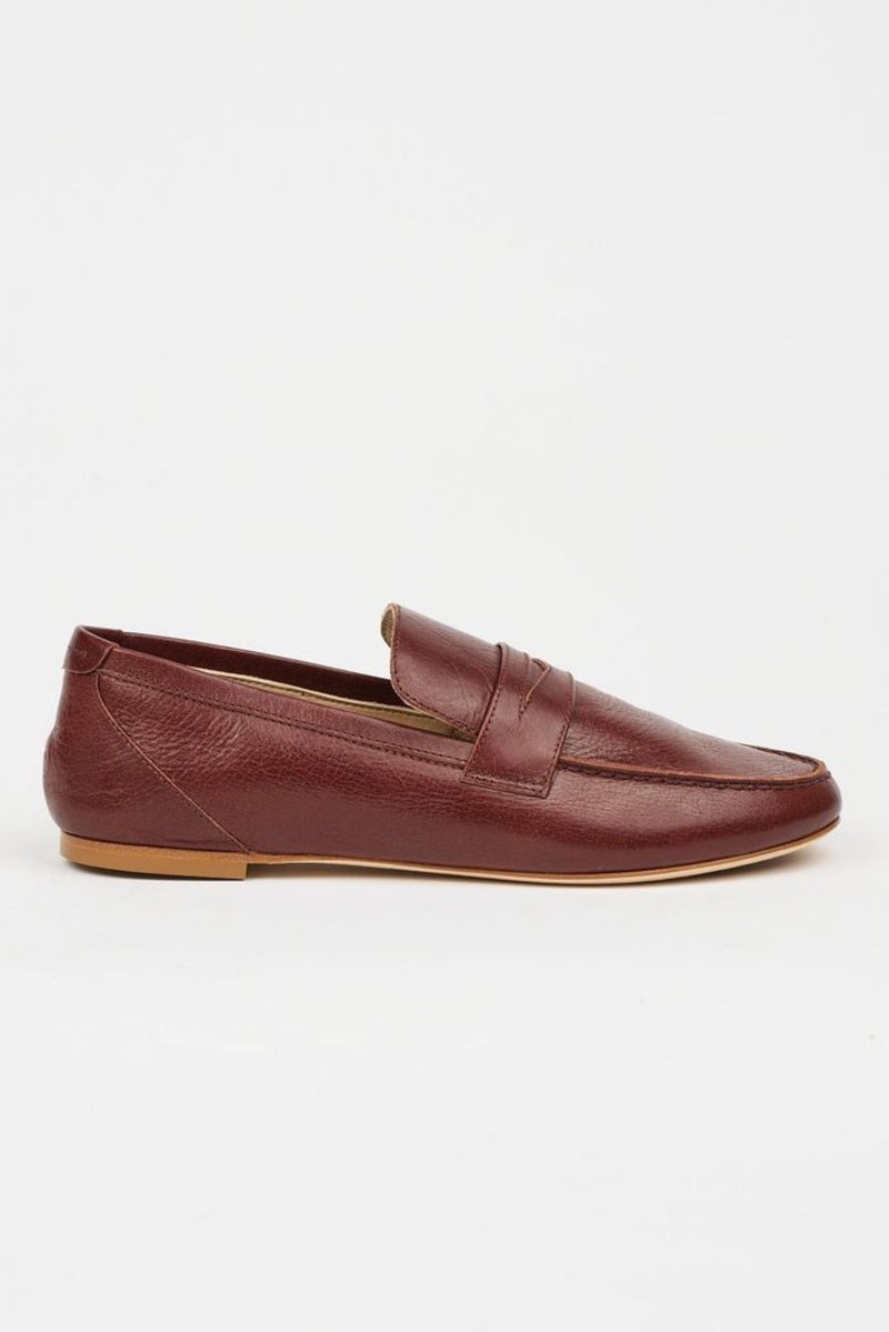 The Penny Loafer in Burgundy