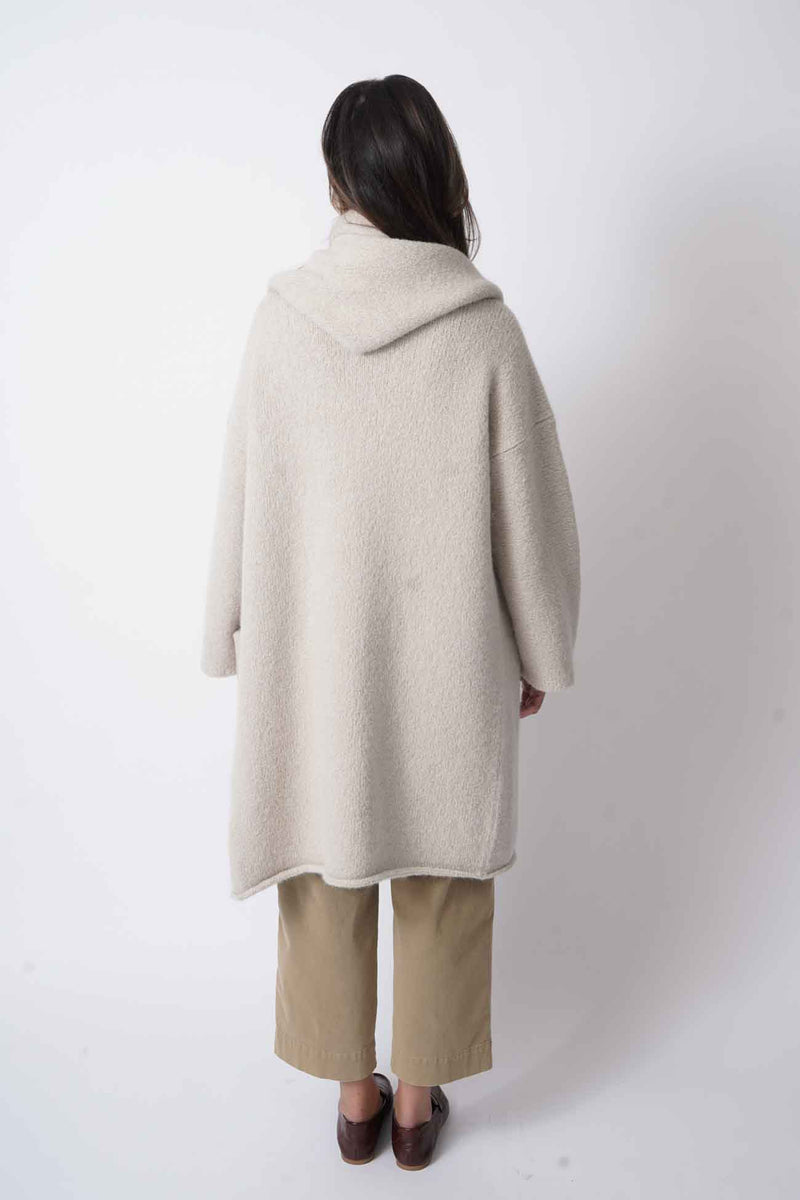 Capote Coat Antique Melange