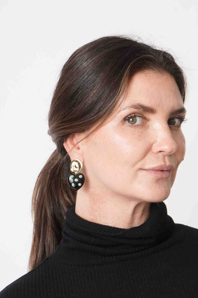 Amore Heart Earrings