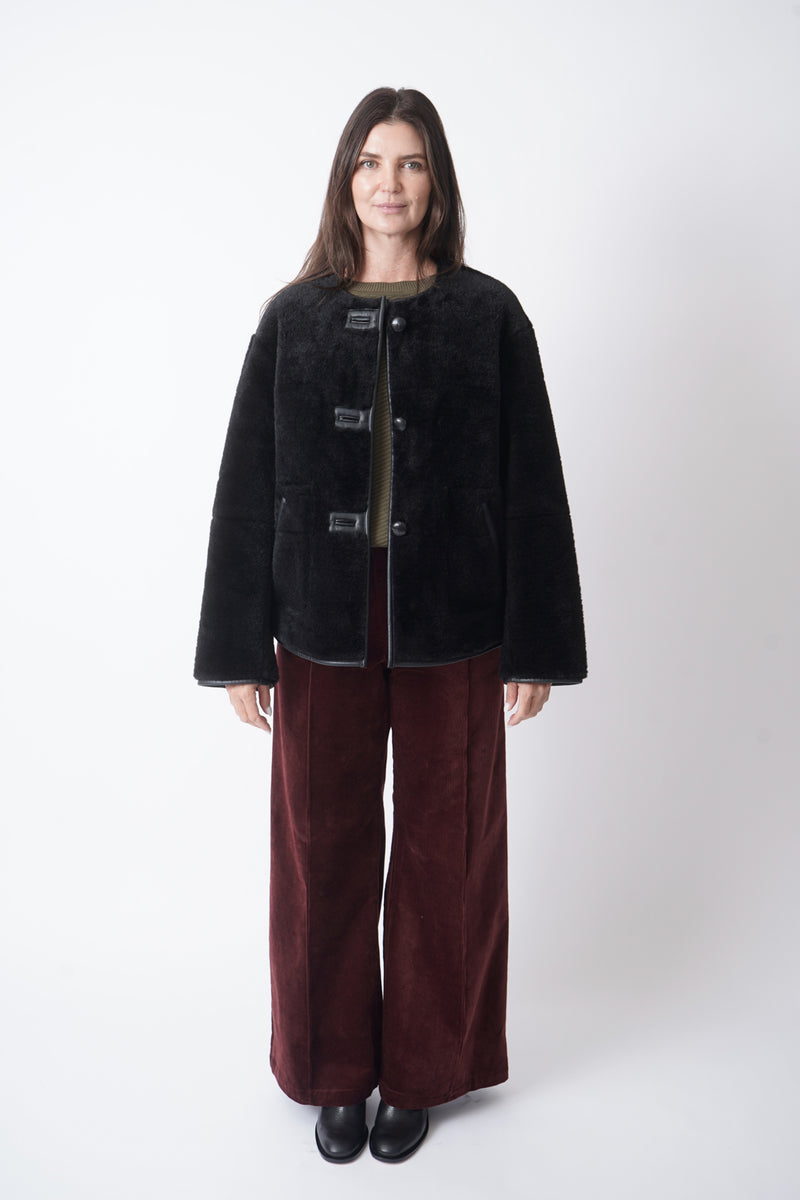 Niels Reversible Jacket Black