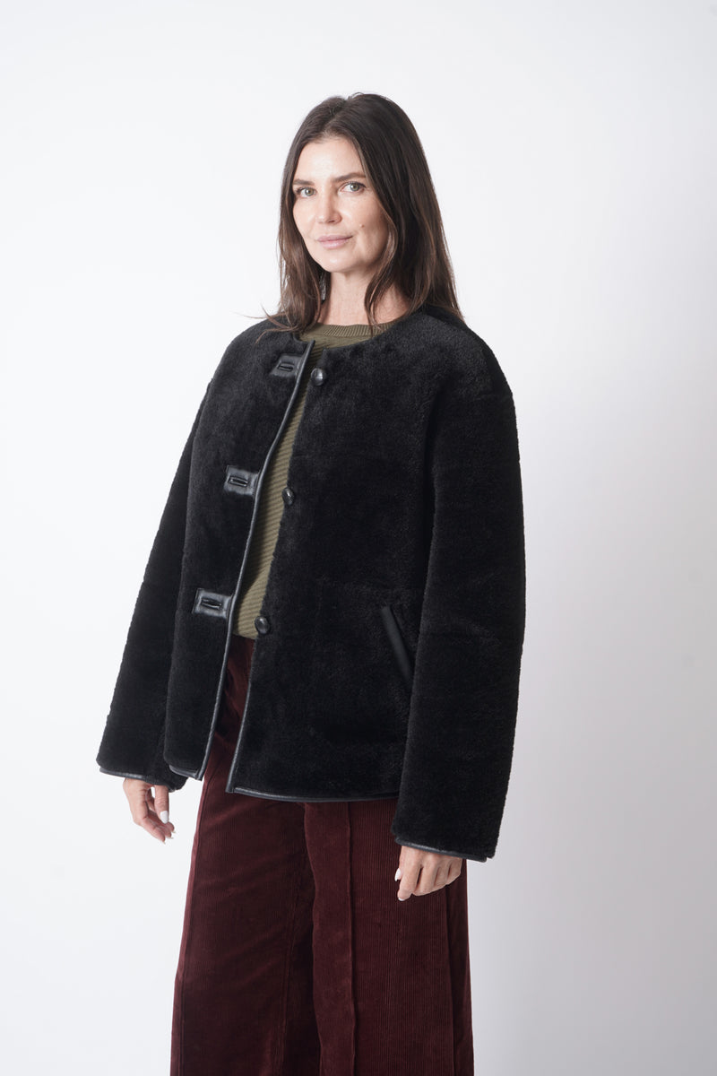 Niels Reversible Jacket Black