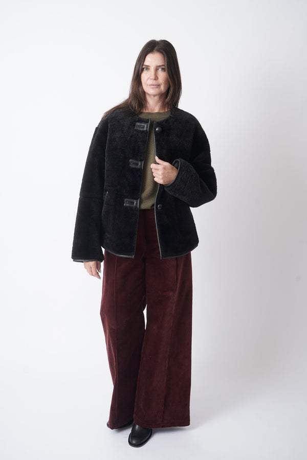 Niels Reversible Jacket Black