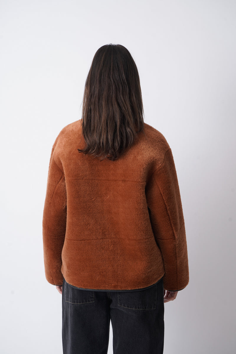 Niels Reversible Jacket Ochre