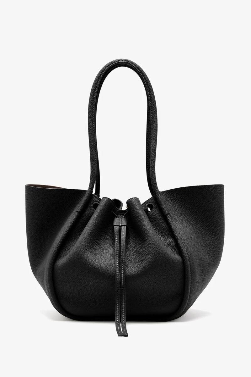 Large Ruched Tote
