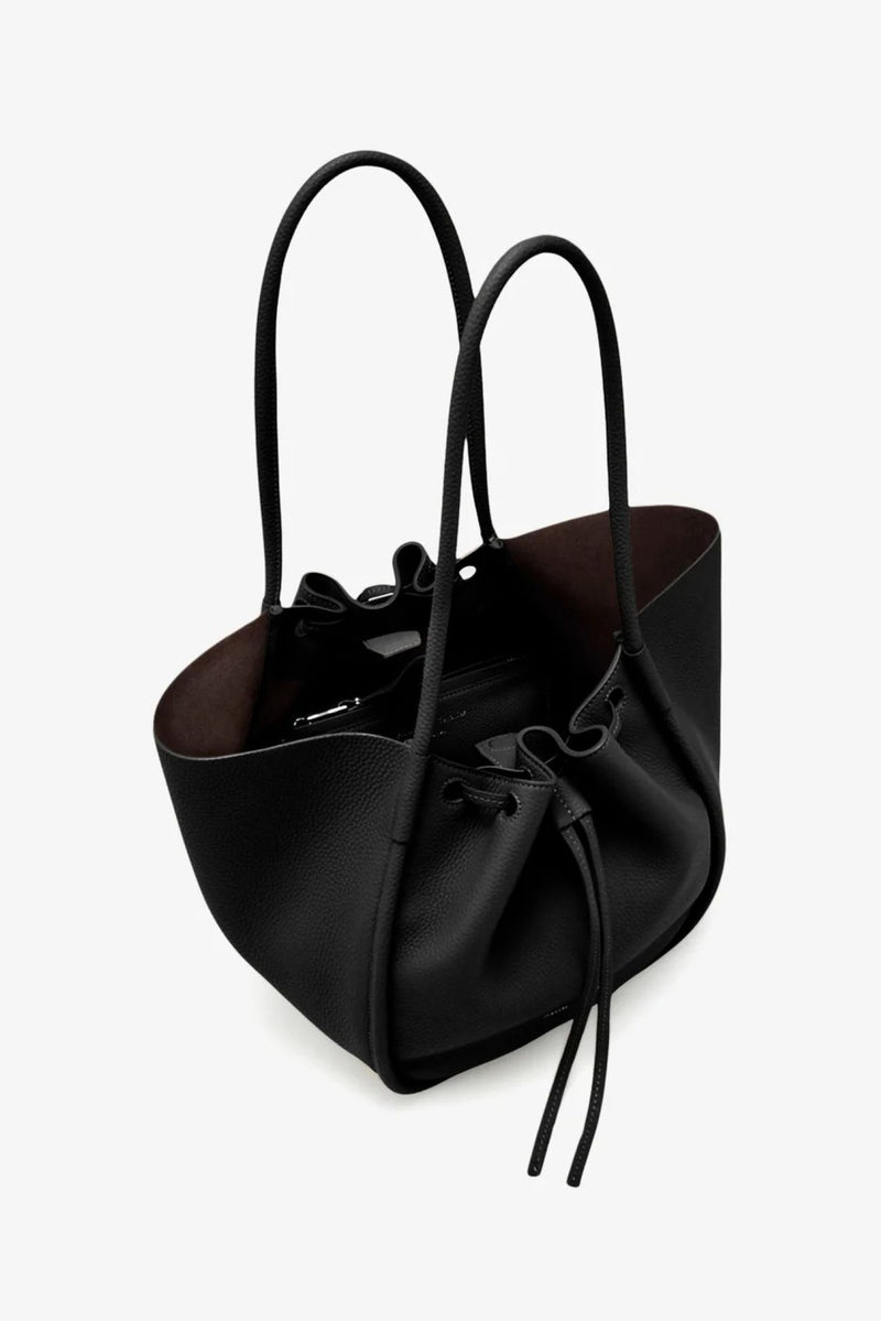 Large Ruched Tote