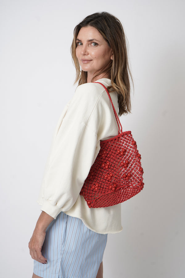 Mini Web Bag Red