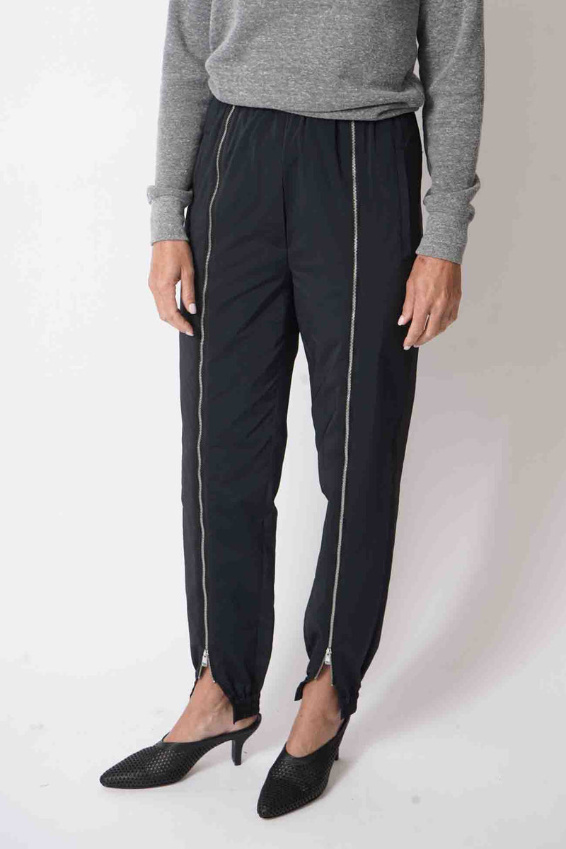 Nylon Zipper Jogger