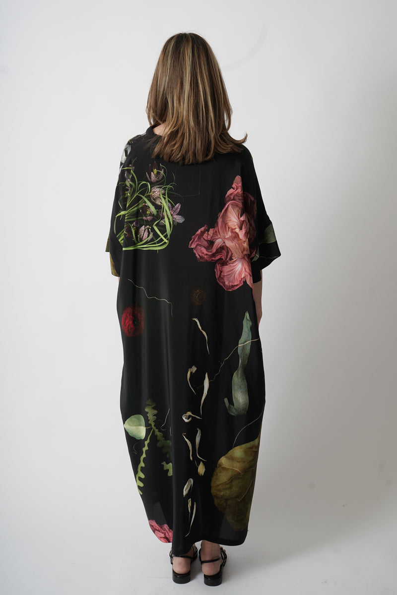 Silk Flower Dress