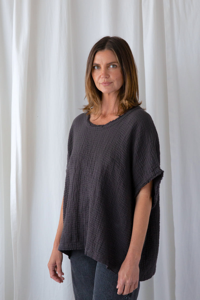 Graphite Coral Top