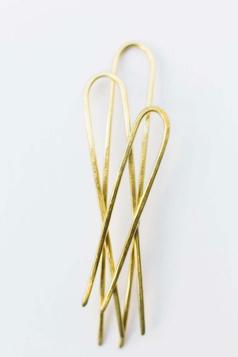 Brass Hair Pin