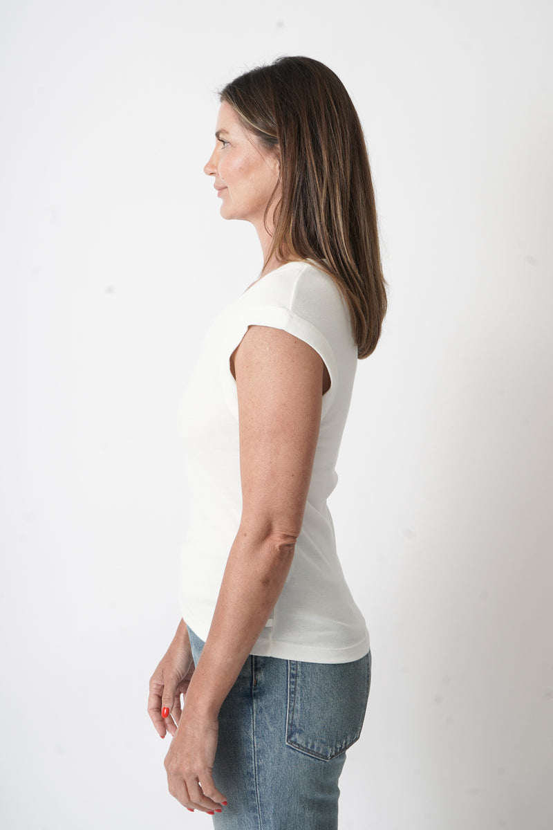 Cap Sleeve Tee