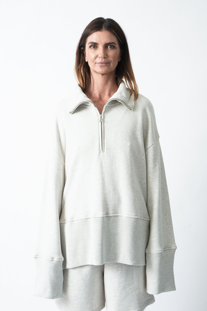 Half Zip Sweatshirt