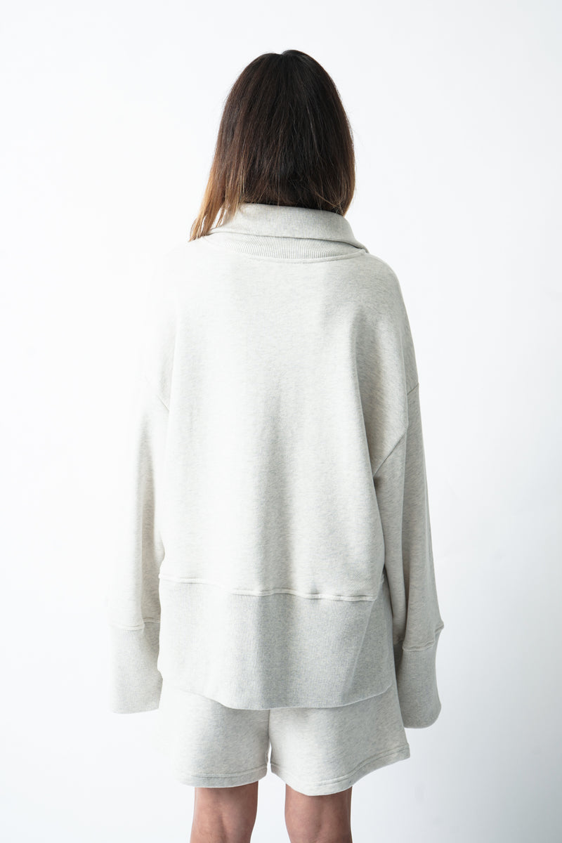 Half Zip Sweatshirt