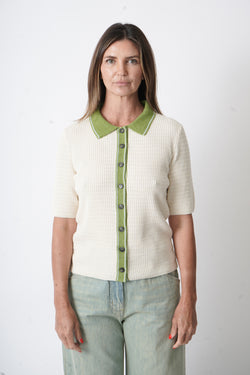 Polo Cardigan