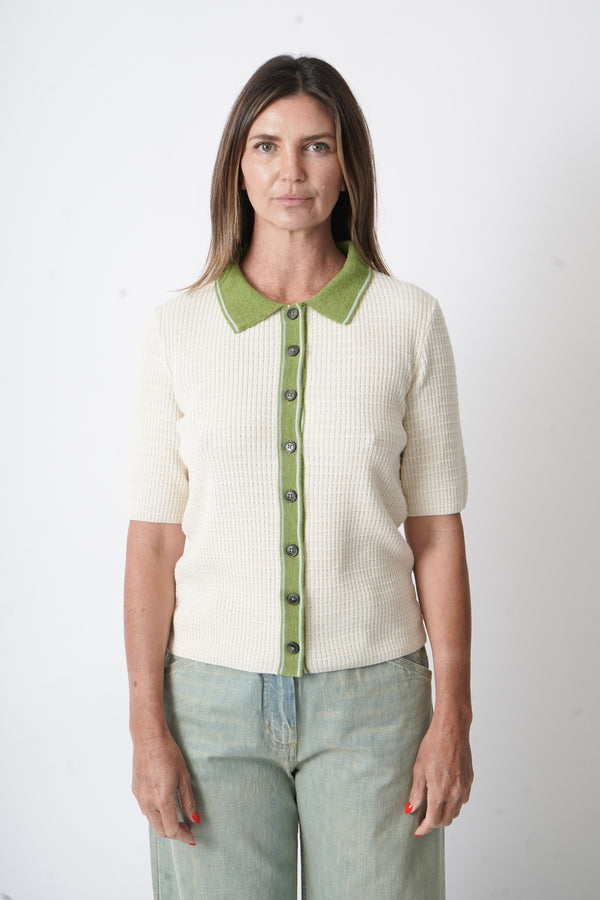 Polo Cardigan