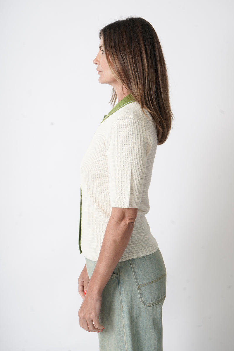 Polo Cardigan