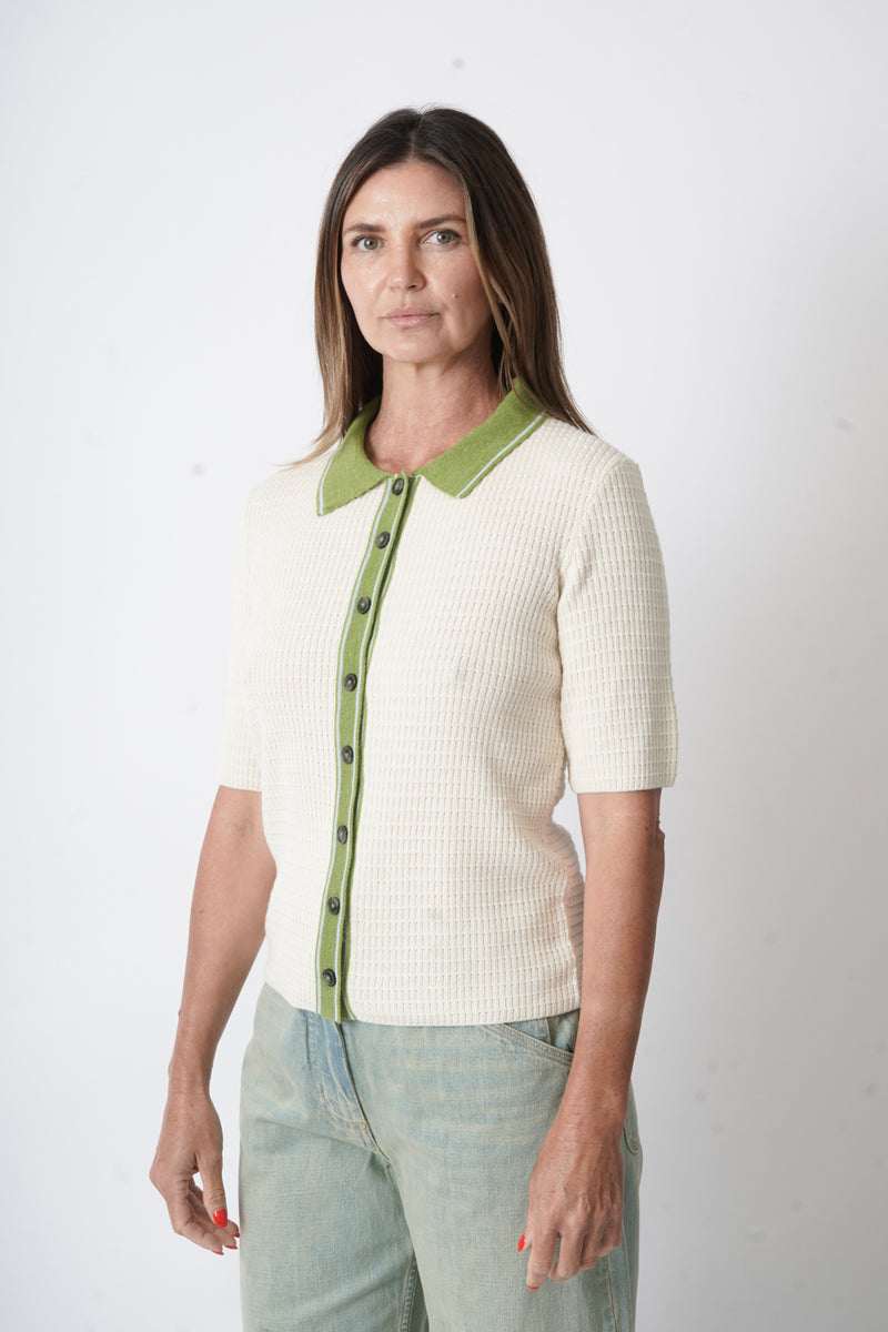 Polo Cardigan