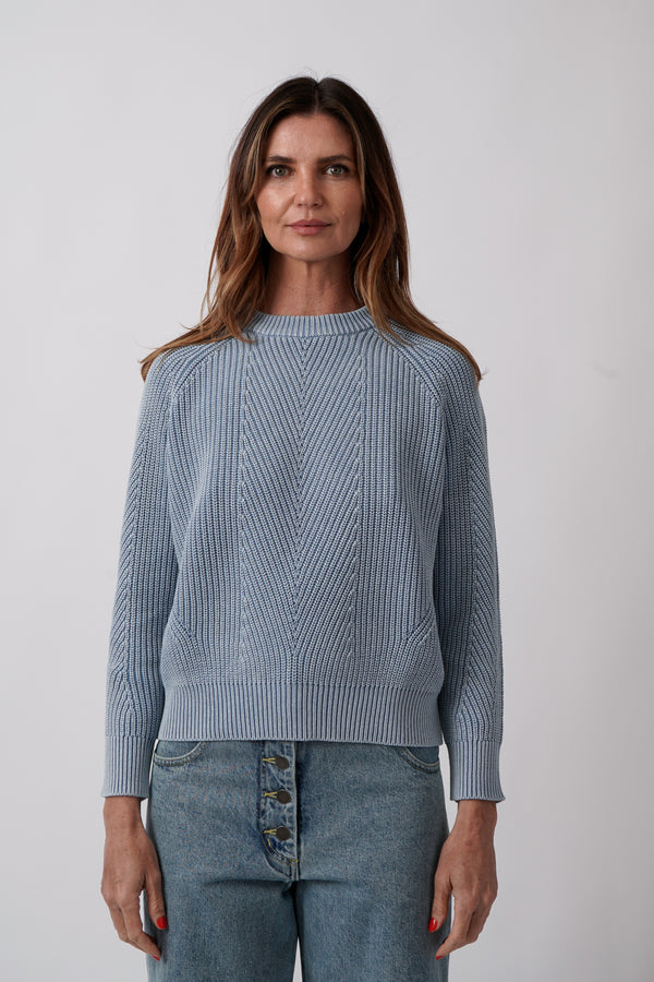 Chelsea Sweater Sky Blue