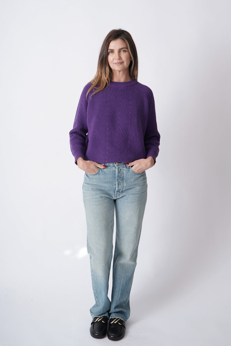 Chelsea Sweater Violet