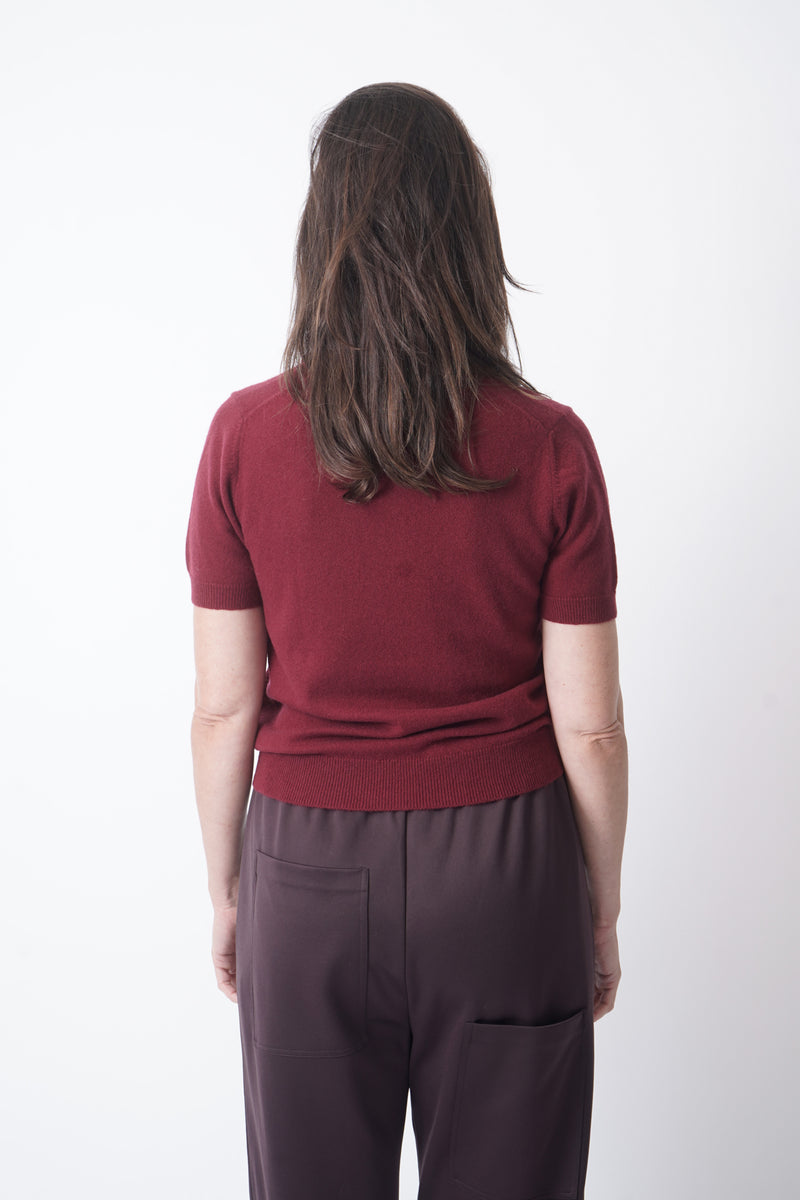 Rowena Polo Burgundy