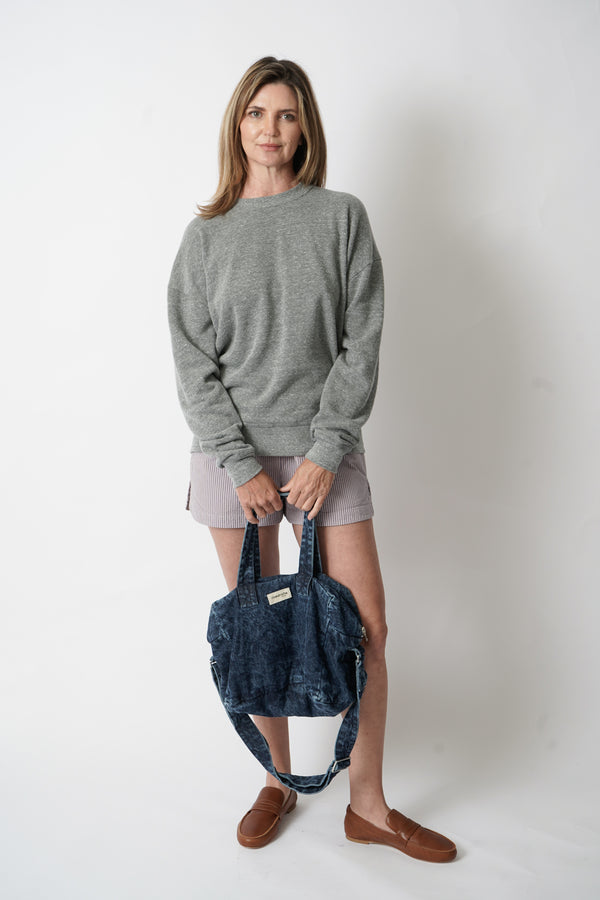 The Boxy Sweatshirt P.E. Grey