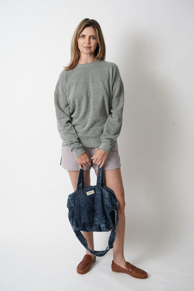 The Boxy Sweatshirt P.E. Grey