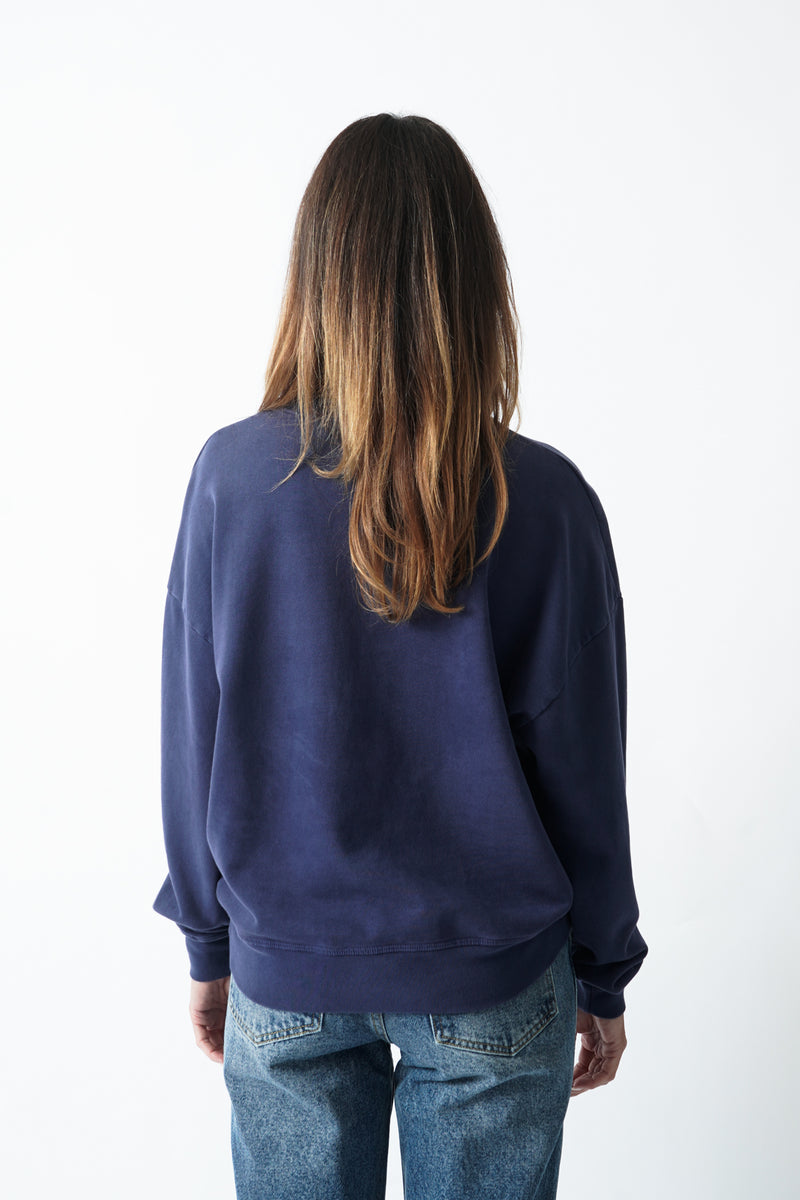 The Boxy Sweatshirt Navy