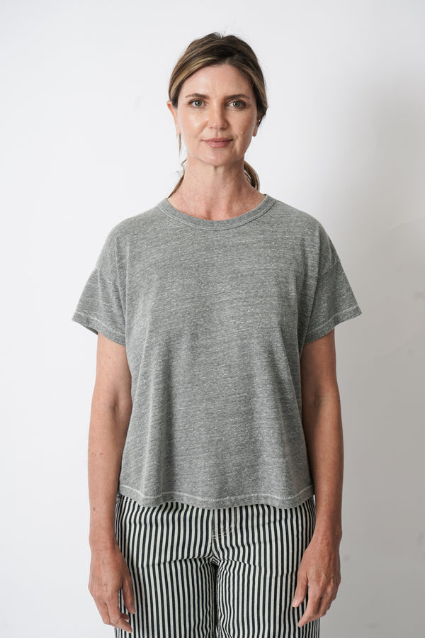 The Boxy Tee P.E. Grey