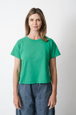 The Boxy Tee Green