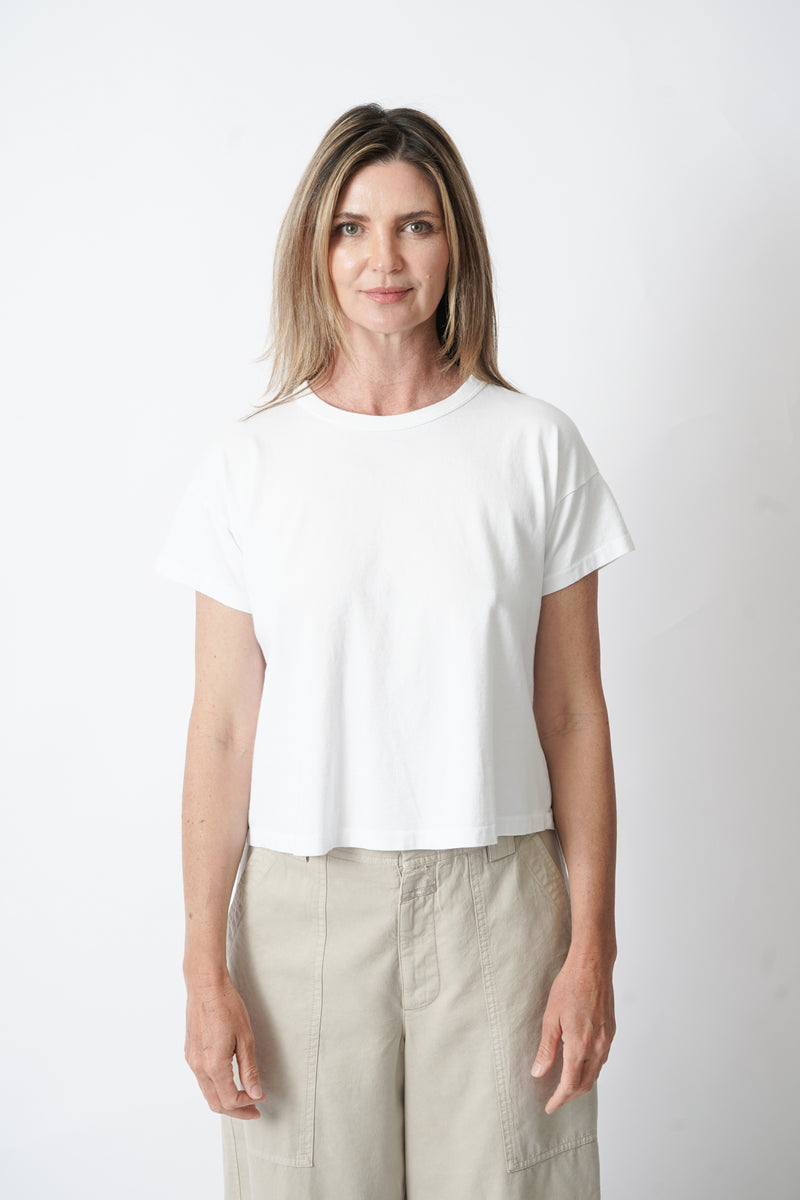 The Boxy Tee White
