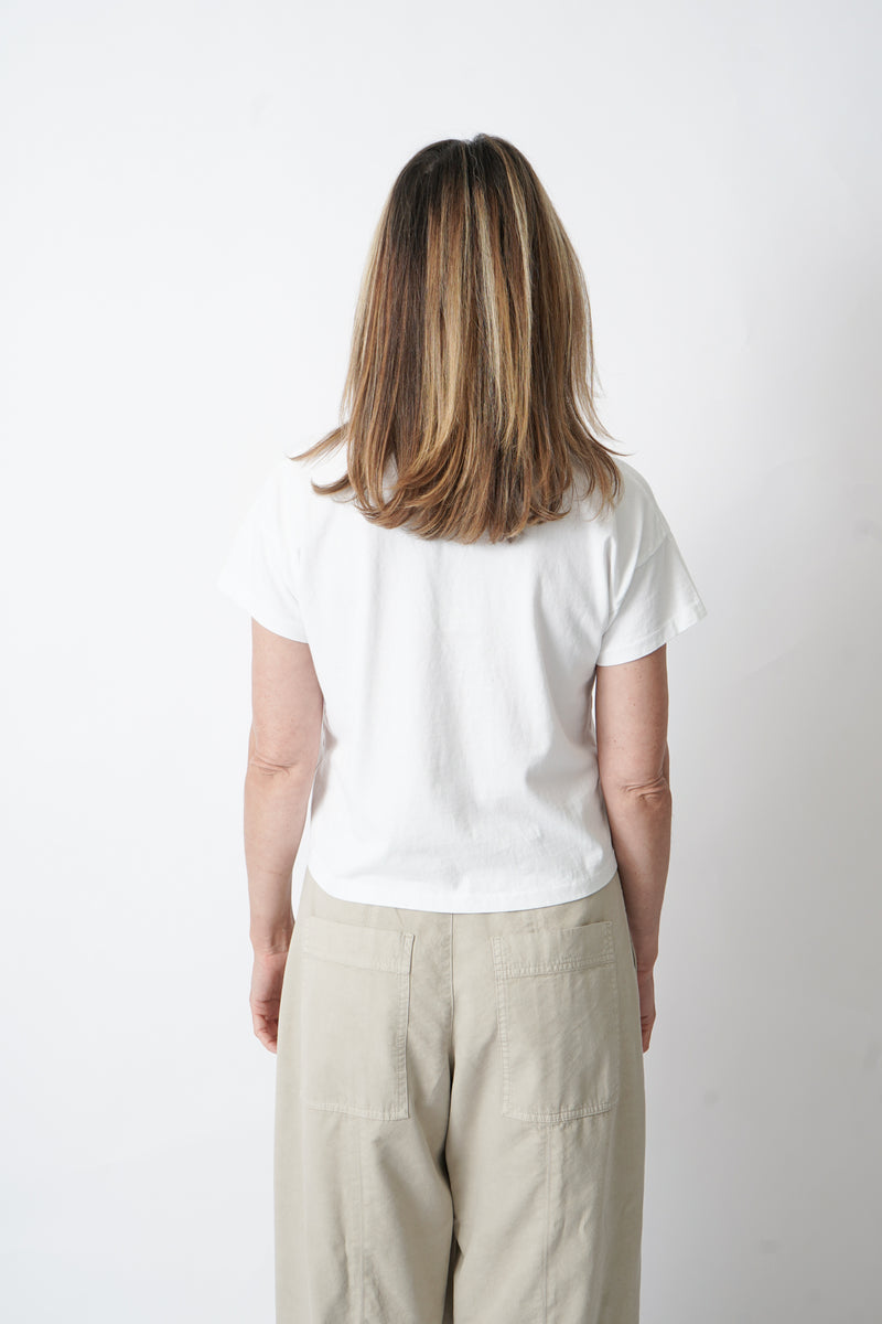 The Boxy Tee White