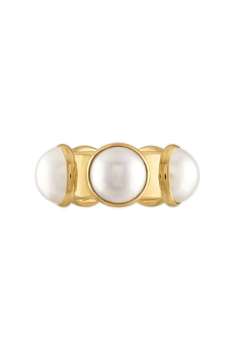 Vic Ring Heavy Pearl
