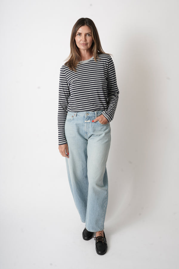 Striped Capital Tee