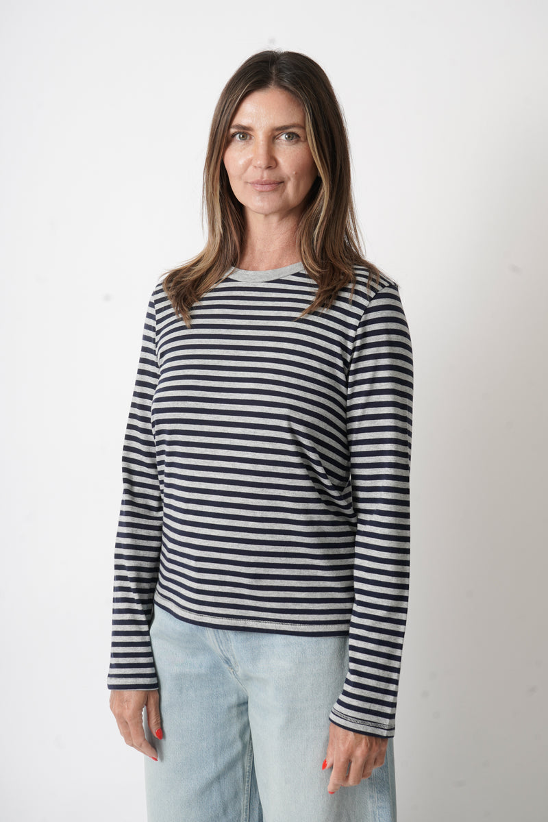 Striped Capital Tee