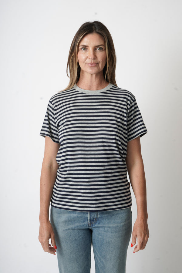 Striped Chameleon Tee